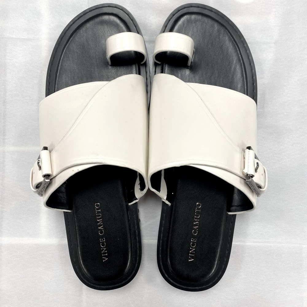 Never worn Vince Camuto white sandal